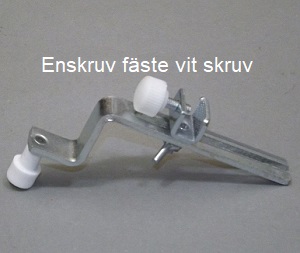 Elementfäste en-skruv