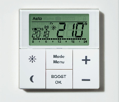 Trådlös väggtermostat