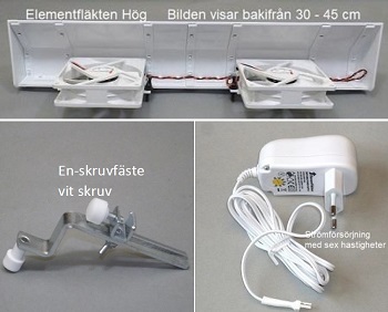 Komplett H: En-skruvfästen