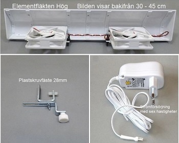 Komplett N: Plastskruvfästen