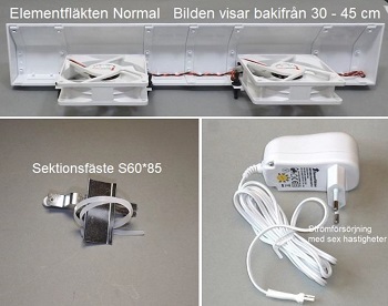 Komplett Sektionselement: S60*85