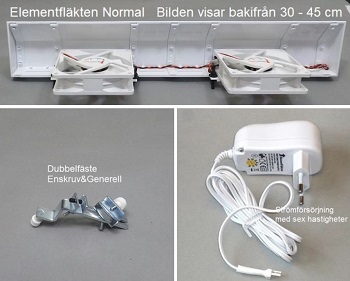 Komplett enskruv dubbla